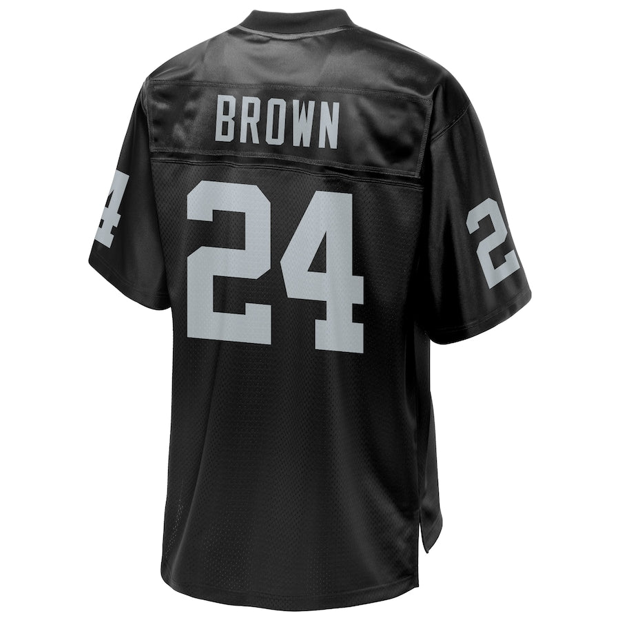Las Vegas Raiders Willie Brown Pro Line Black Football Jersey product image
