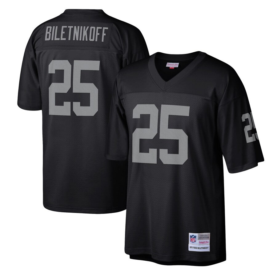 Las Vegas Raiders Fred Biletnikoff Legacy Black Football Jersey product image