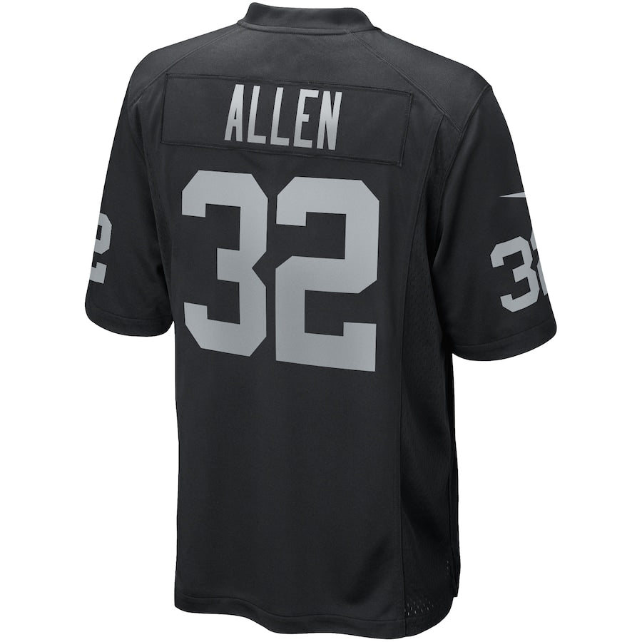 Las Vegas Raiders Marcus Allen Game Black Football Jersey product image
