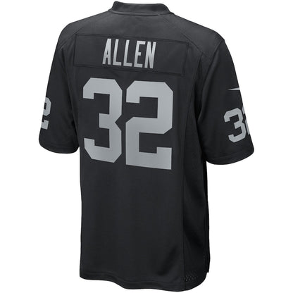Las Vegas Raiders Marcus Allen Game Black Football Jersey product image