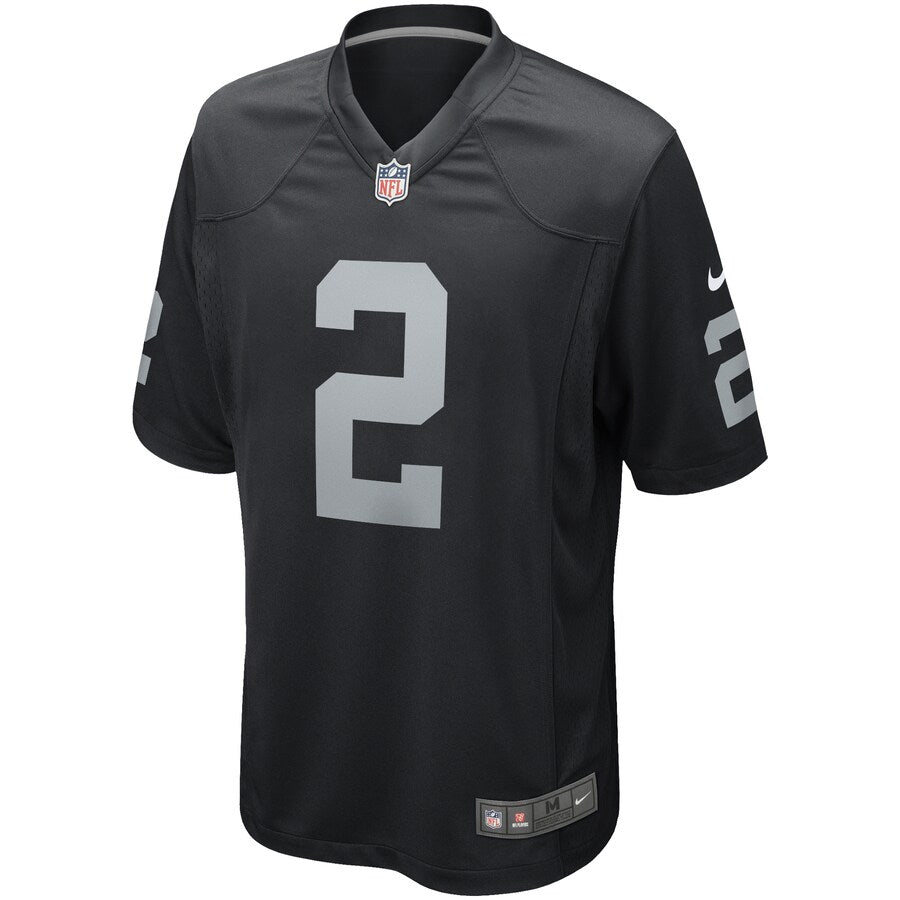 Las Vegas Raiders Daniel Carlson Game Black Football Jersey product image