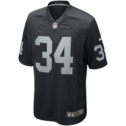 Las Vegas Raiders Bo Jackson Game Black Football Jersey product image