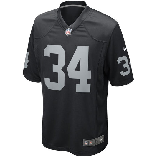 Las Vegas Raiders Bo Jackson Game Black Football Jersey product image