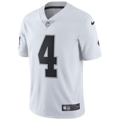 Las Vegas Raiders Derek Carr Limited White Football Jersey product image