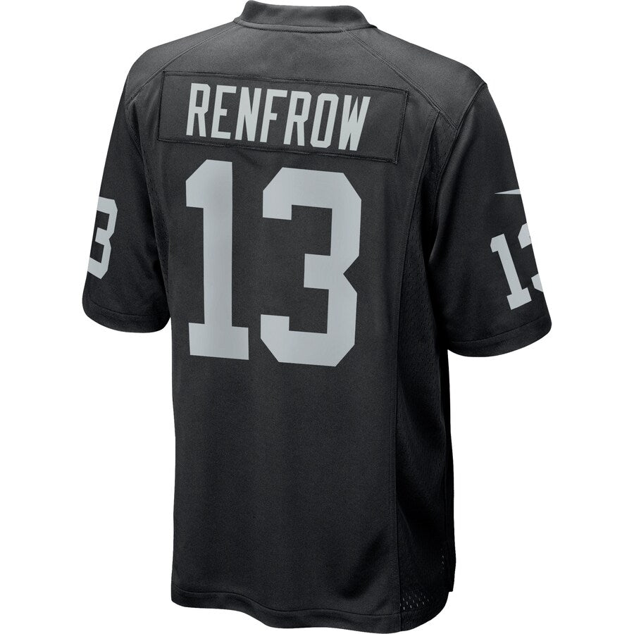 Las Vegas Raiders Hunter Renfrow Game Black Football Jersey product image