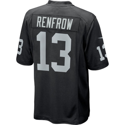 Las Vegas Raiders Hunter Renfrow Game Black Football Jersey product image