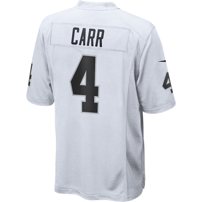Las Vegas Raiders Derek Carr Game White Football Jersey product image