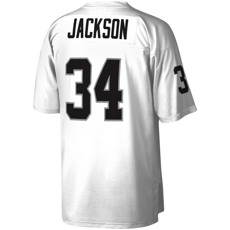 Las Vegas Raiders Bo Jackson Legacy White Football Jersey product image