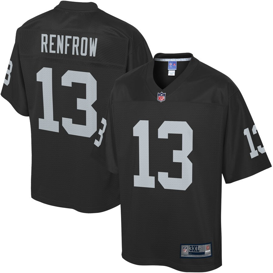 Las Vegas Raiders Hunter Renfrow Pro Line Big & Tall Black Football Jersey product image