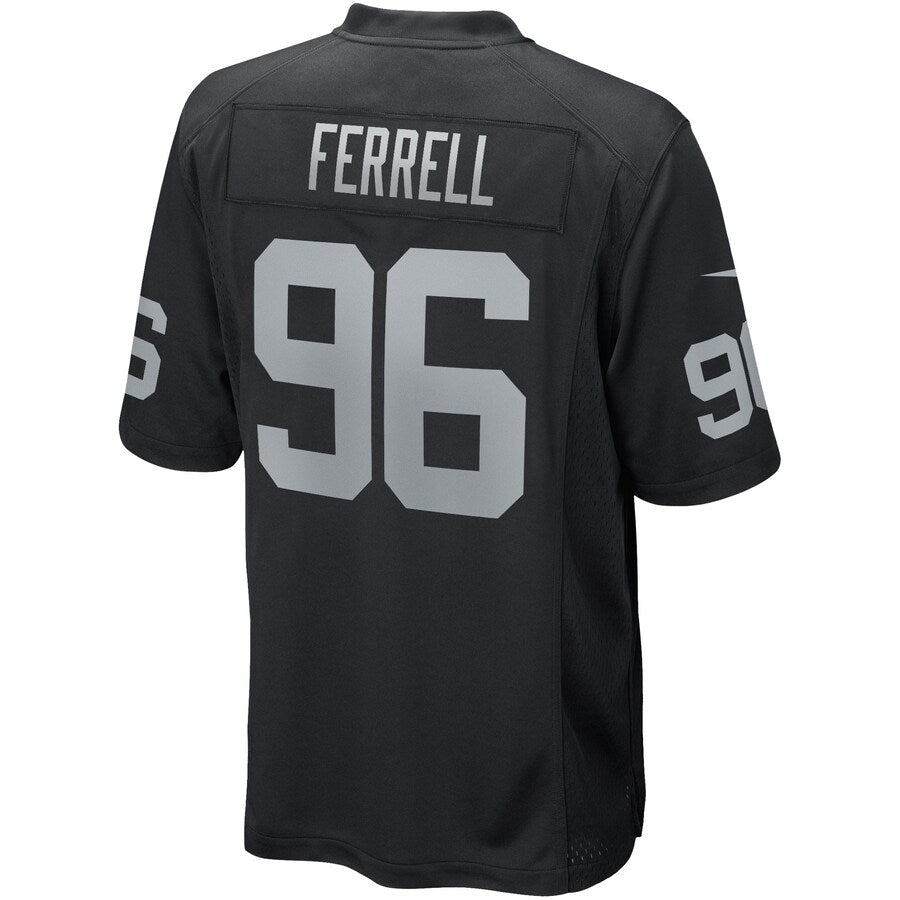 Las Vegas Raiders Clelin Ferrell Game Black Football Jersey product image