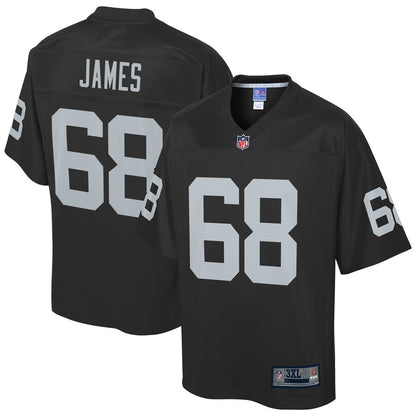 Dallas Cowboys Andre James Pro Line Big & Tall Navy Football Jersey product image