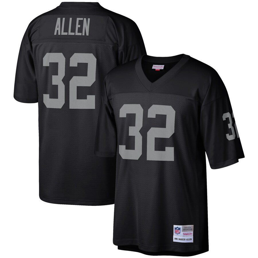 Las Vegas Raiders Marcus Allen Legacy Black Football Jersey product image