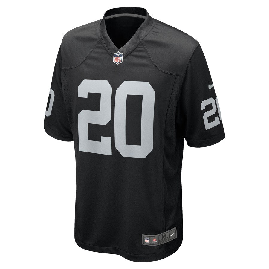 Las Vegas Raiders Damon Arnette Game Black Football Jersey product image