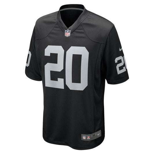Las Vegas Raiders Damon Arnette Game Black Football Jersey product image