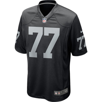 Las Vegas Raiders Kolton Miller Game Black Football Jersey product image