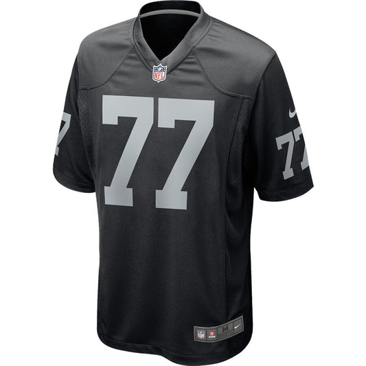 Las Vegas Raiders Kolton Miller Game Black Football Jersey product image