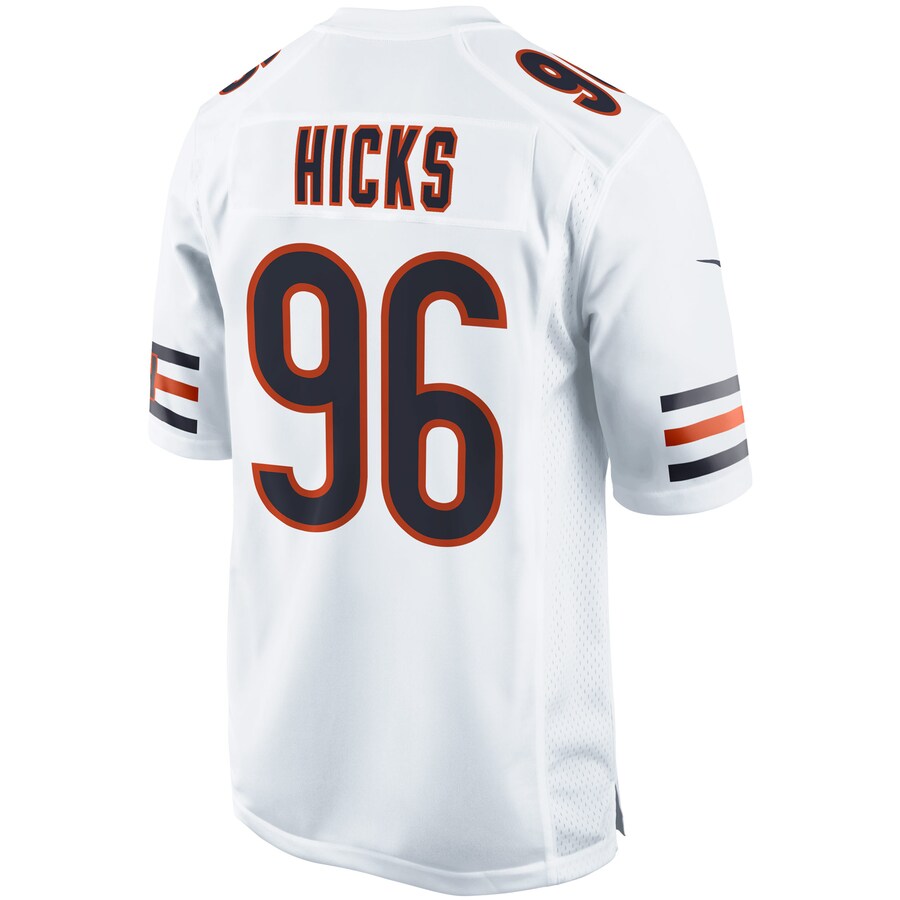 Chicago Bears Akiem Hicks Game White Football Jersey product image