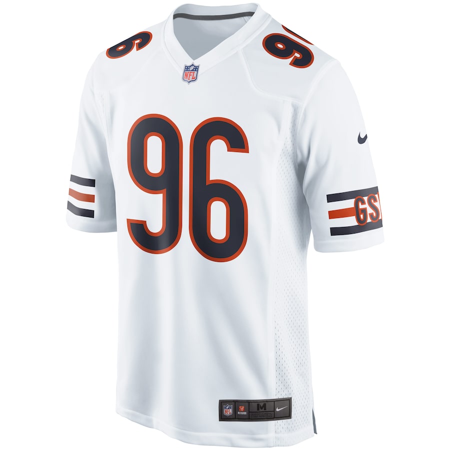Chicago Bears Akiem Hicks Game White Football Jersey product image