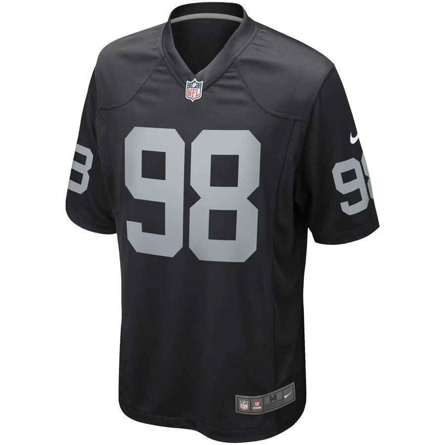 Las Vegas Raiders Maxx Crosby Game Black Football Jersey product image