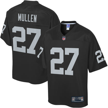 Las Vegas Raiders Trayvon Mullen Pro Line Big & Tall Black Football Jersey product image
