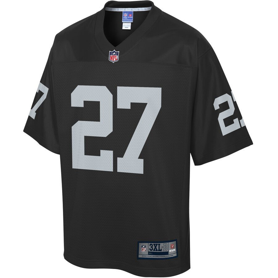 Las Vegas Raiders Trayvon Mullen Pro Line Big & Tall Black Football Jersey product image