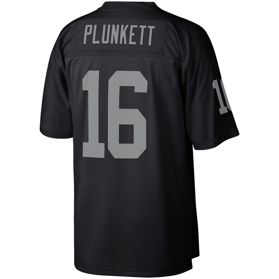 Las Vegas Raiders Jim Plunkett Legacy Black Football Jersey product image