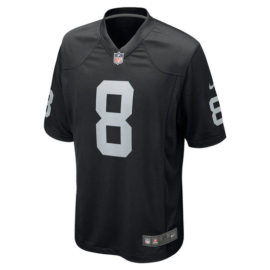 Las Vegas Raiders Marcus Mariota Game Black Football Jersey product image