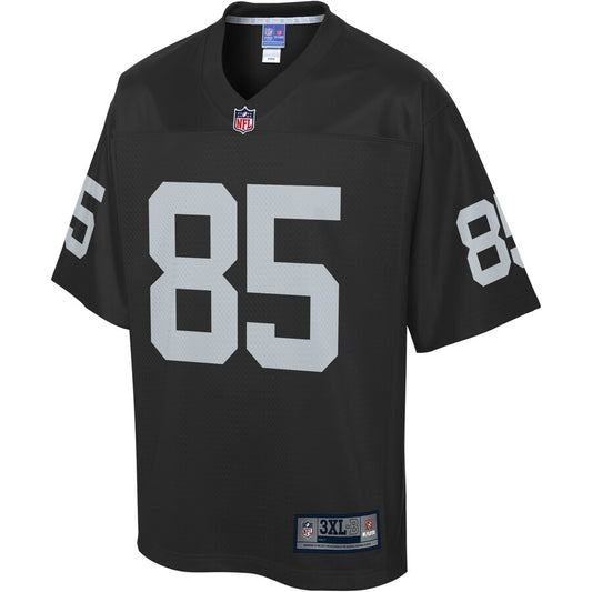 Las Vegas Raiders Derek Carrier Pro Line Big & Tall Black Football Jersey product image