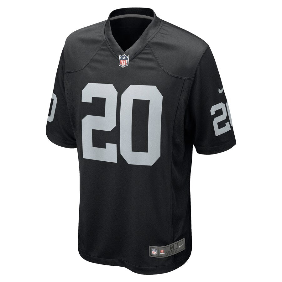 Las Vegas Raiders Damon Arnette Game Black Football Jersey product image