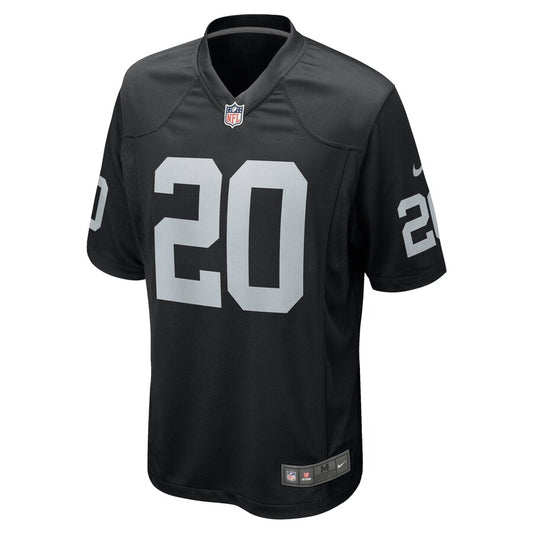 Las Vegas Raiders Damon Arnette Game Black Football Jersey product image