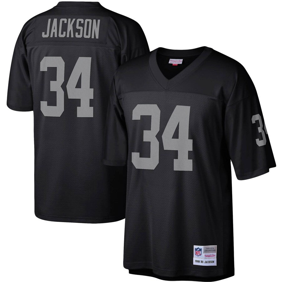 Las Vegas Raiders Bo Jackson Legacy Black Football Jersey product image
