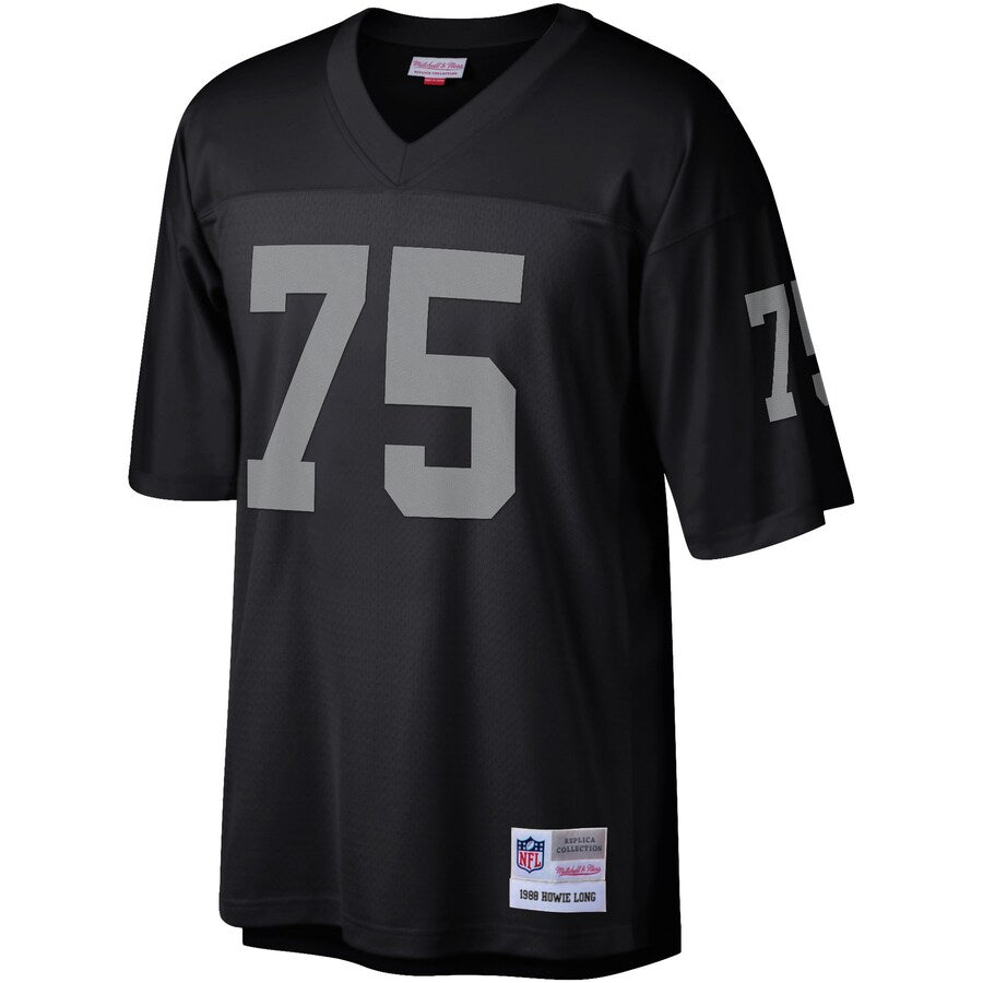 Las Vegas Raiders Howie Long Legacy Black Football Jersey product image