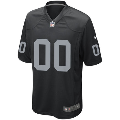 Las Vegas Raiders Custom Game Black Football Jersey product image