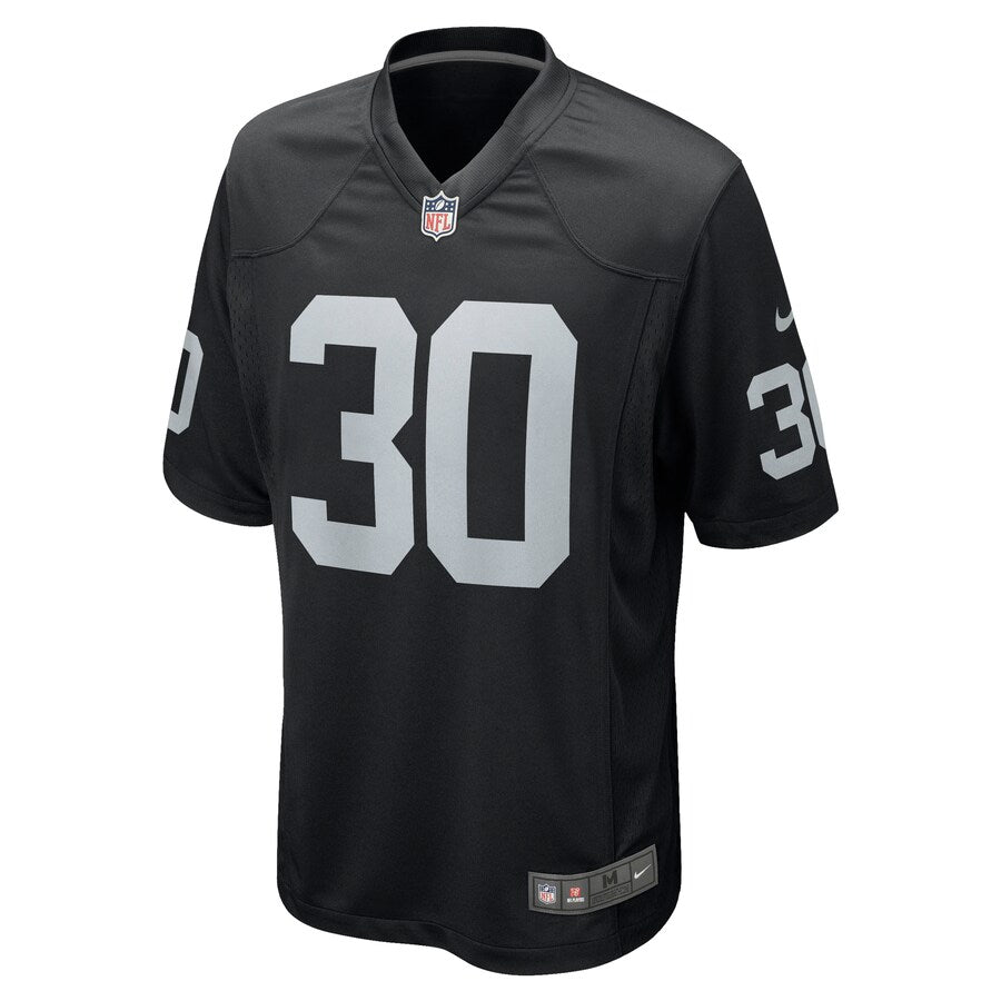 Las Vegas Raiders Jalen Richard Game Black Football Jersey product image