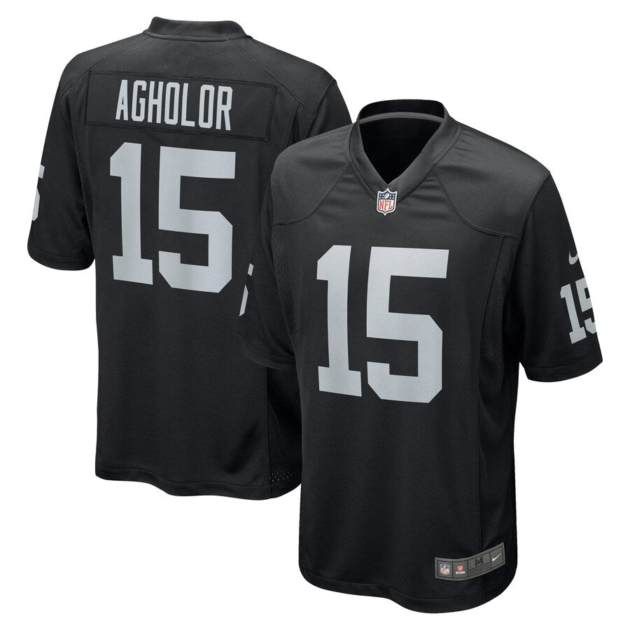 Las Vegas Raiders Nelson Agholor Game Black Football Jersey product image