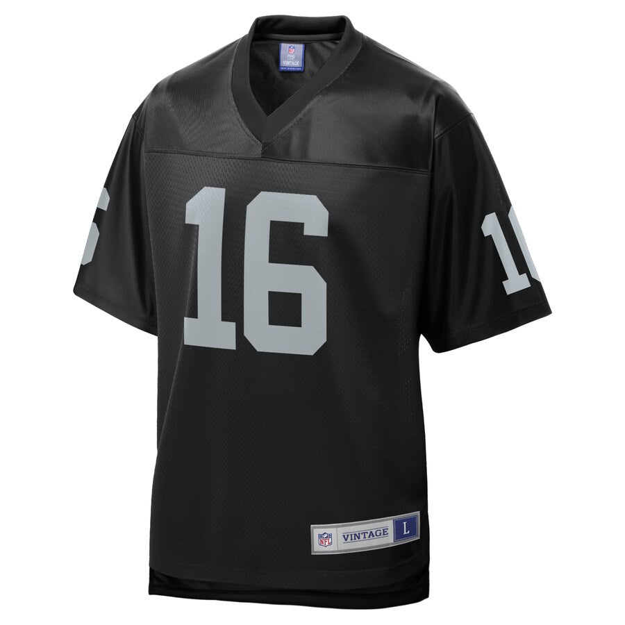 Las Vegas Raiders Jim Plunkett Pro Line Black Football Jersey product image