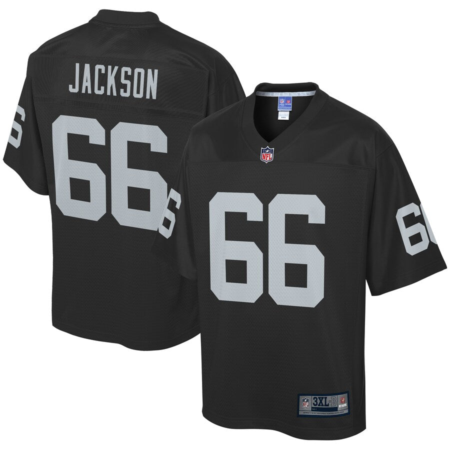 Las Vegas Raiders Gabe Jackson Pro Line Big & Tall Black Football Jersey product image
