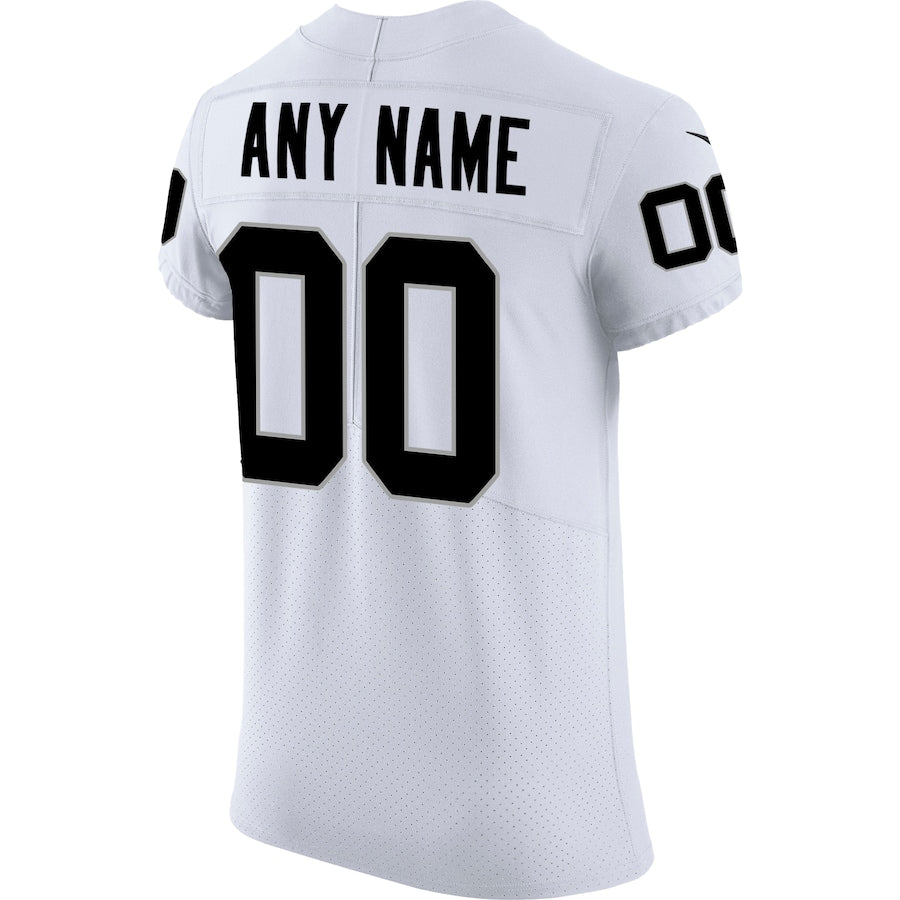 Las Vegas Raiders Custom White Football Jersey product image