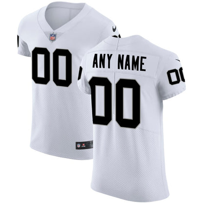 Las Vegas Raiders Custom White Football Jersey product image