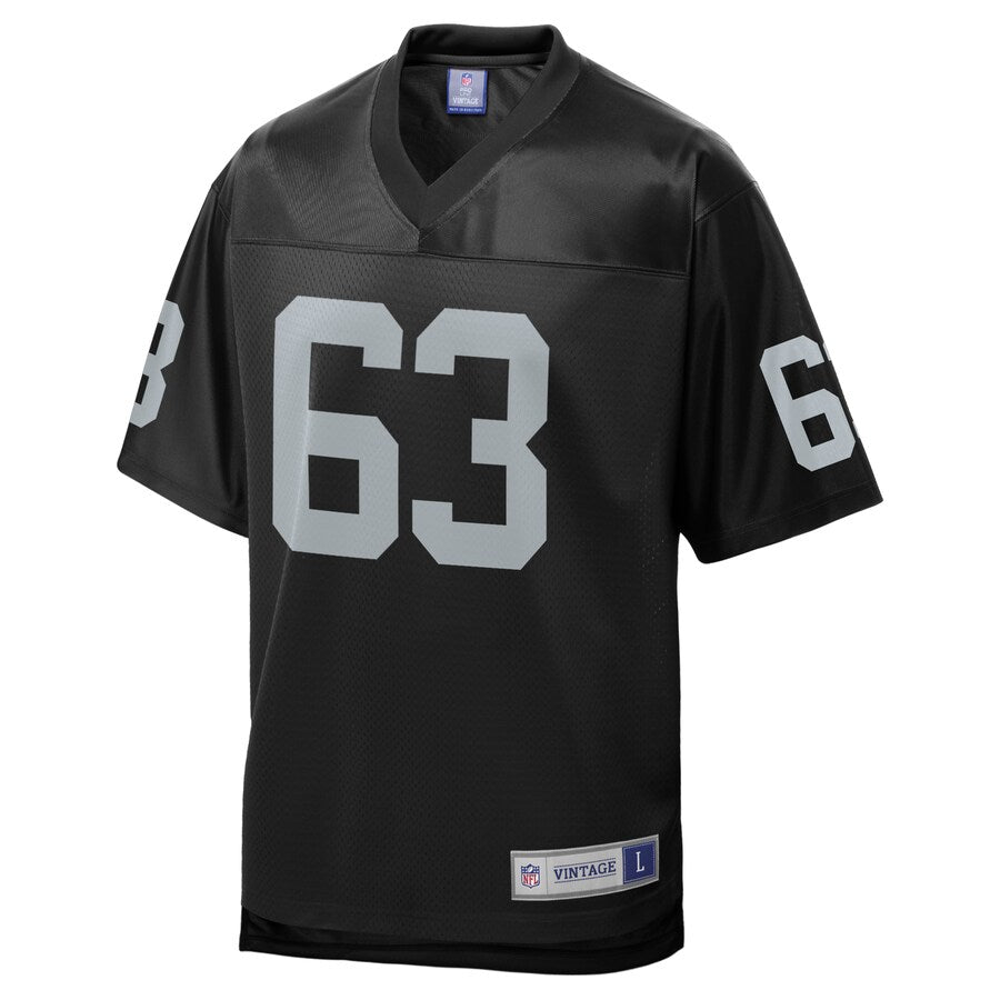 Las Vegas Raiders Gene Upshaw Pro Line Black Football Jersey product image