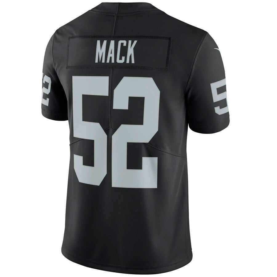 Las Vegas Raiders Khalil Mack Limited Black Football Jersey product image
