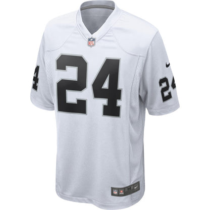 Las Vegas Raiders Marshawn Lynch Game White Football Jersey product image