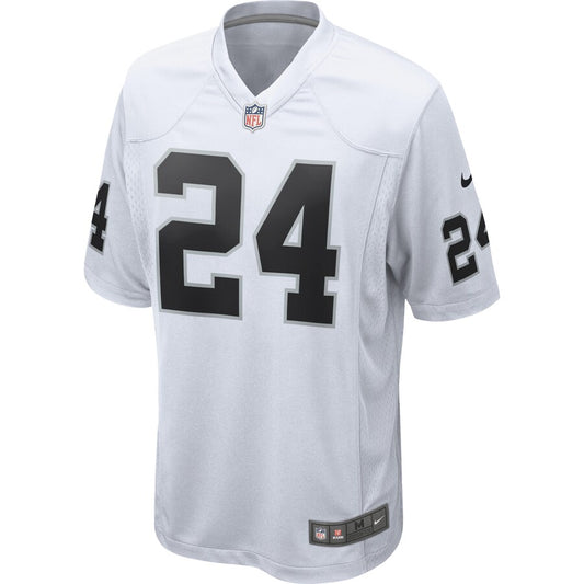 Las Vegas Raiders Marshawn Lynch Game White Football Jersey product image