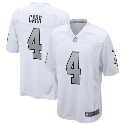 Las Vegas Raiders Derek Carr Alternate Game White Football Jersey product image