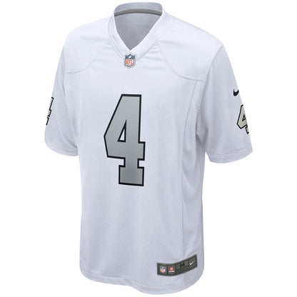 Las Vegas Raiders Derek Carr Alternate Game White Football Jersey product image