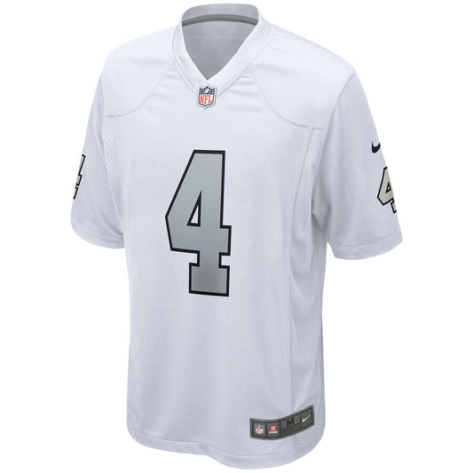 Las Vegas Raiders Derek Carr Alternate Game White Football Jersey product image