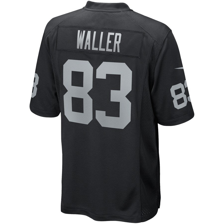 Las Vegas Raiders Darren Waller Game Black Football Jersey product image