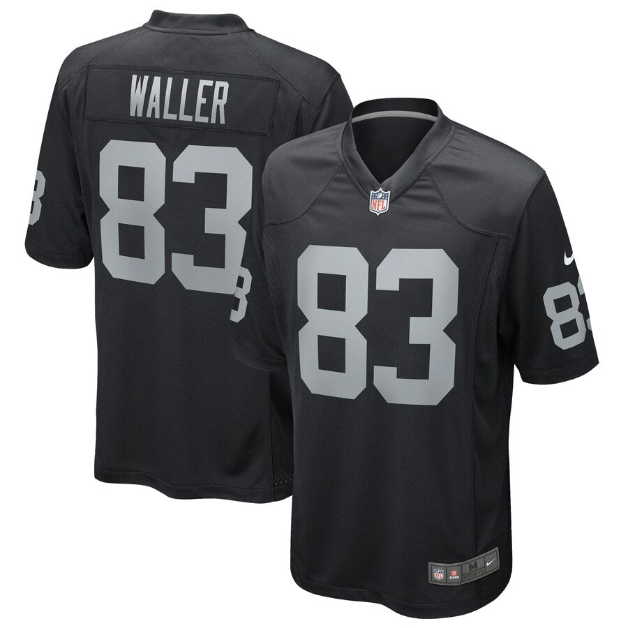 Las Vegas Raiders Darren Waller Game Black Football Jersey product image