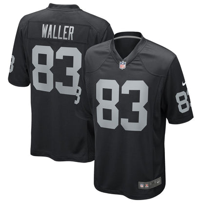 Las Vegas Raiders Darren Waller Game Black Football Jersey product image