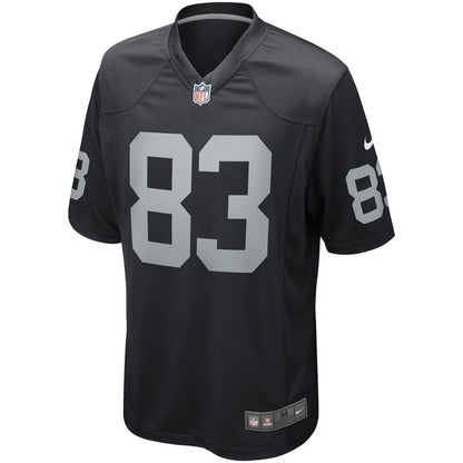 Las Vegas Raiders Darren Waller Game Black Football Jersey product image